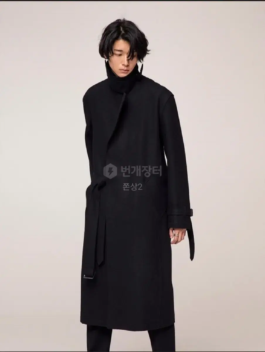 노이어 17fw 롱코트